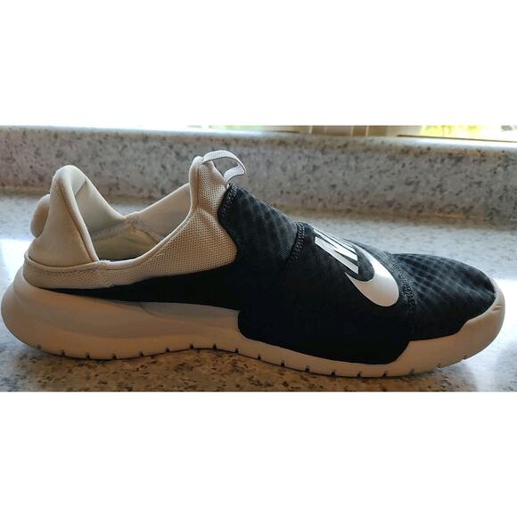 Men's Nike Benassi SLP Shoes Black White Slip On Convertible 882410-005 Size 11 - Picture 7 of 11